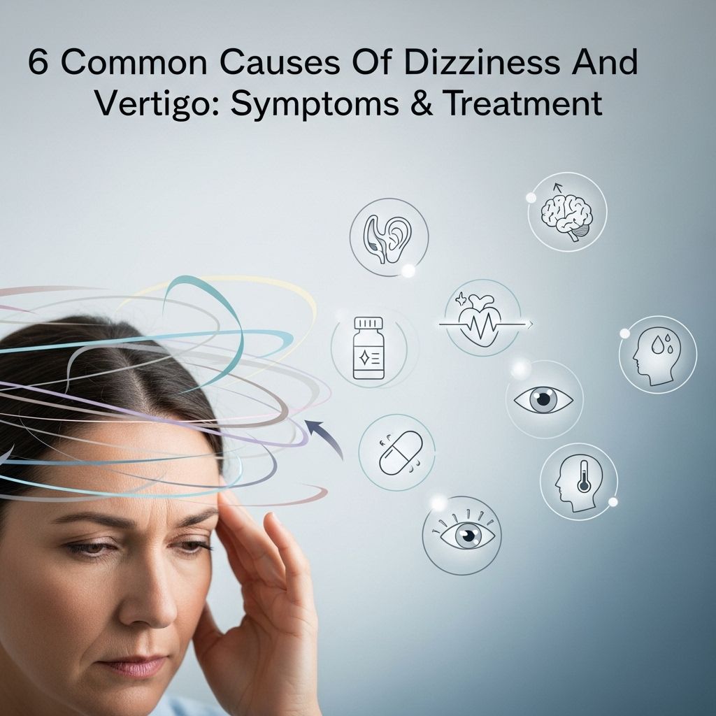 Common Causes of Dizziness and Vertigo: Symptoms, Diagnosis, and Effective Treatments Explained Discover how inner ear issues, migraines, and stress can leave you feeling off-balance.