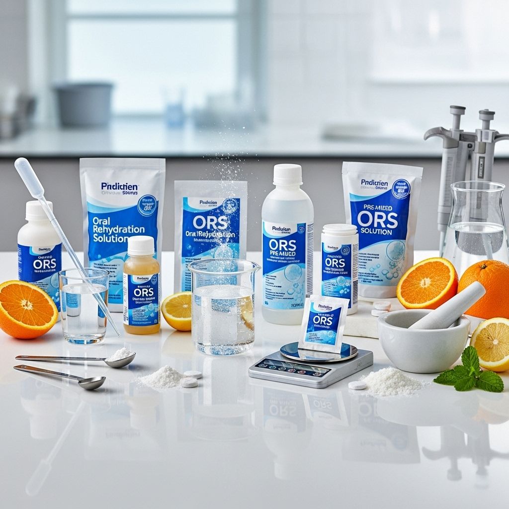 Comparing Oral Rehydration Solutions (ORS): Formulations, Efficacy, and Innovations in Rehydration Therapy Proper electrolyte blends help reduce stool output and vomiting for smoother treatment.