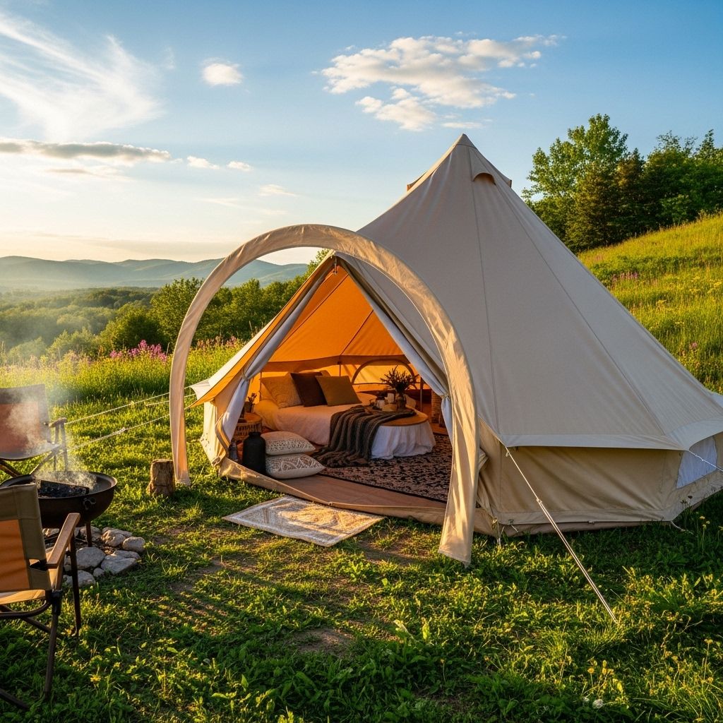 Explore why canvas bell tents are beloved for comfort, durability, and easy glamping, plus tips for selecting and pitching the perfect model.