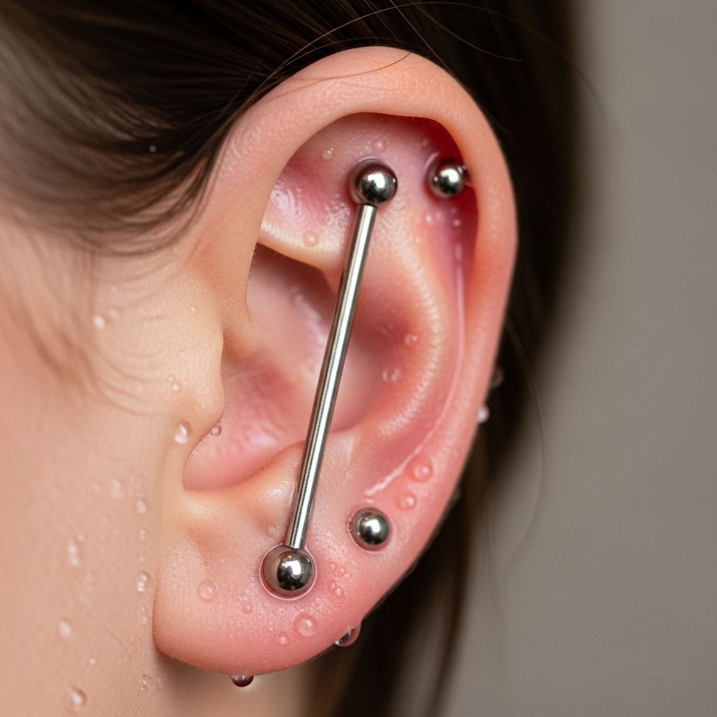 Explore everything about industrial piercings, from procedure and pain to styles, aftercare, and expert tips for safe healing.