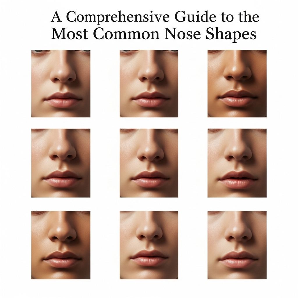 A Comprehensive Guide to the Most Common Nose Shapes Explore the diversity of nose shapes, their aesthetic appeal, and cultural significance along with tips from experts and frequently asked questions.