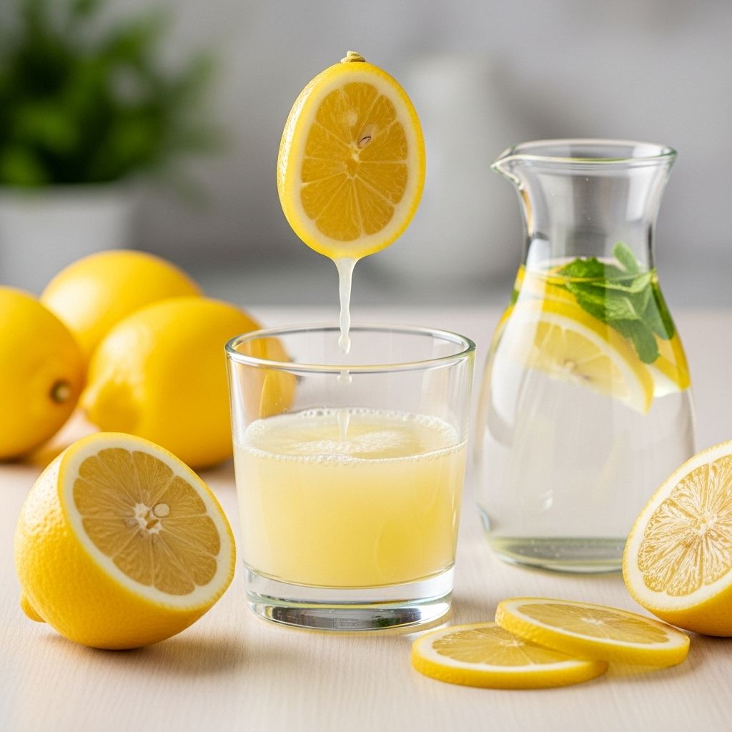 Discover the incredible health benefits of lemon juice, from immunity to skin care