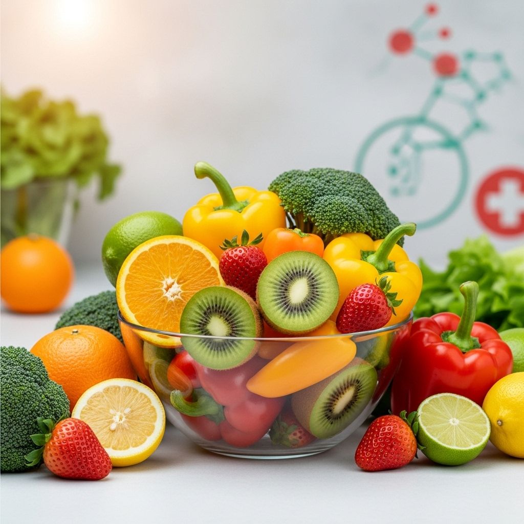 Explore the vital role of vitamin C in immunity, chronic disease prevention, and overall wellness, supported by scientific research.