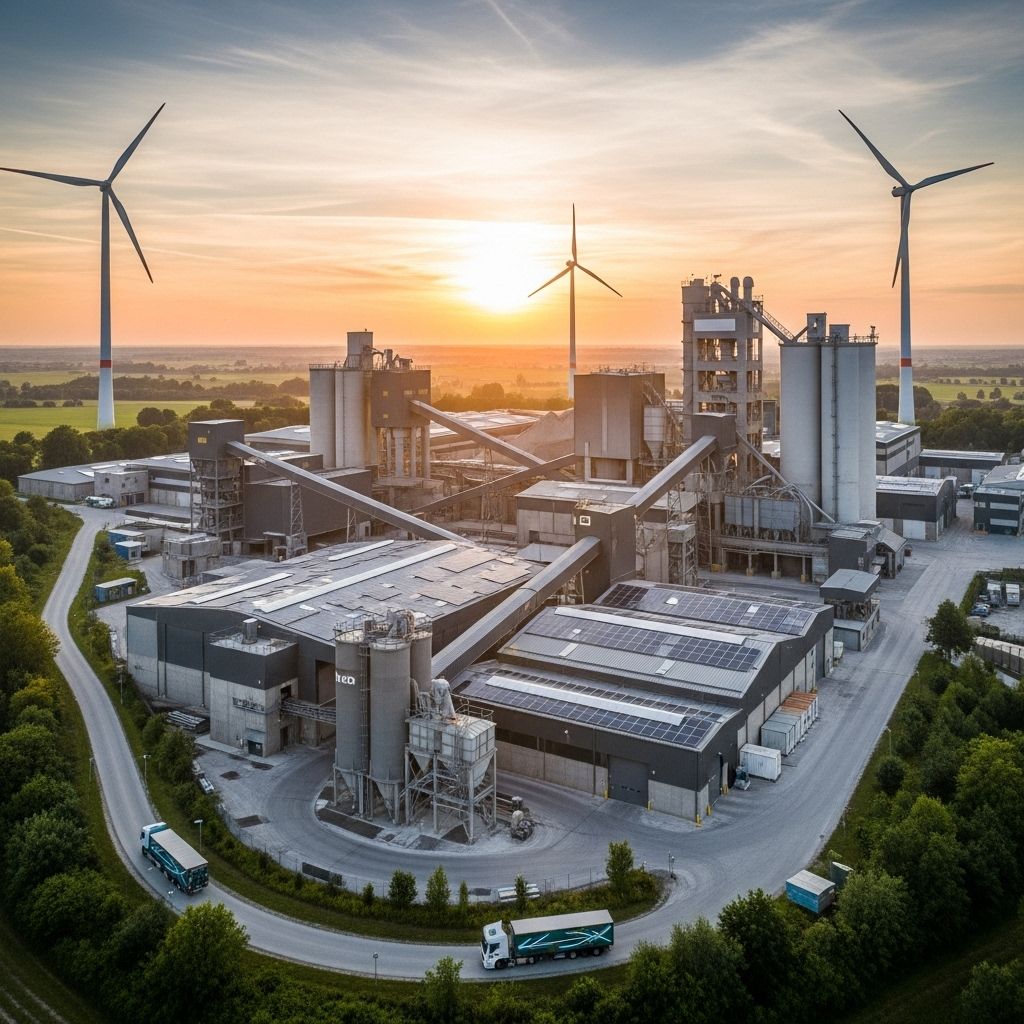 How the cement and concrete sector is working to reach net-zero emissions by 2050 despite immense technical challenges.