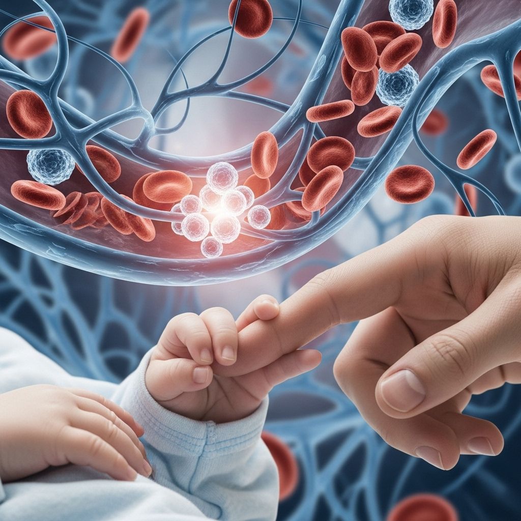 A comprehensive guide to congenital leukemia in infants, covering symptoms, diagnosis, causes, risk factors, treatment, and prognosis.