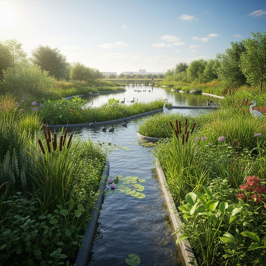 Discover how constructed wetlands mimic nature to treat wastewater, conserve resources, and create vital habitats.