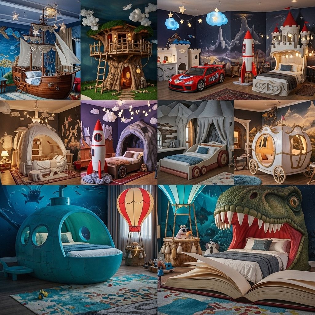 Magical sleep spaces that blend play, storage, and style into one enchanting experience.