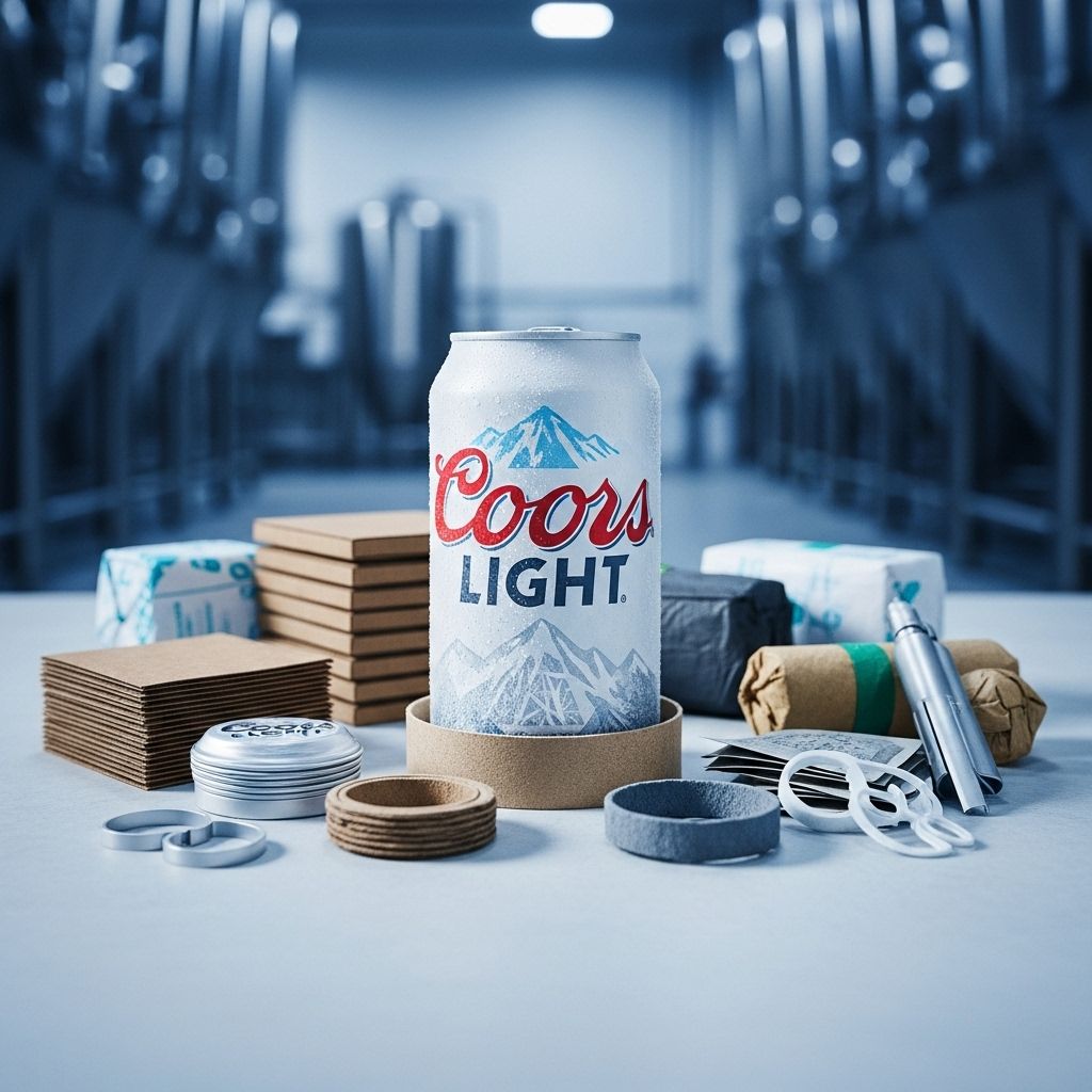 Coors Light eliminates single-use plastic rings, advances sustainable beer packaging and reduces waste across North America.