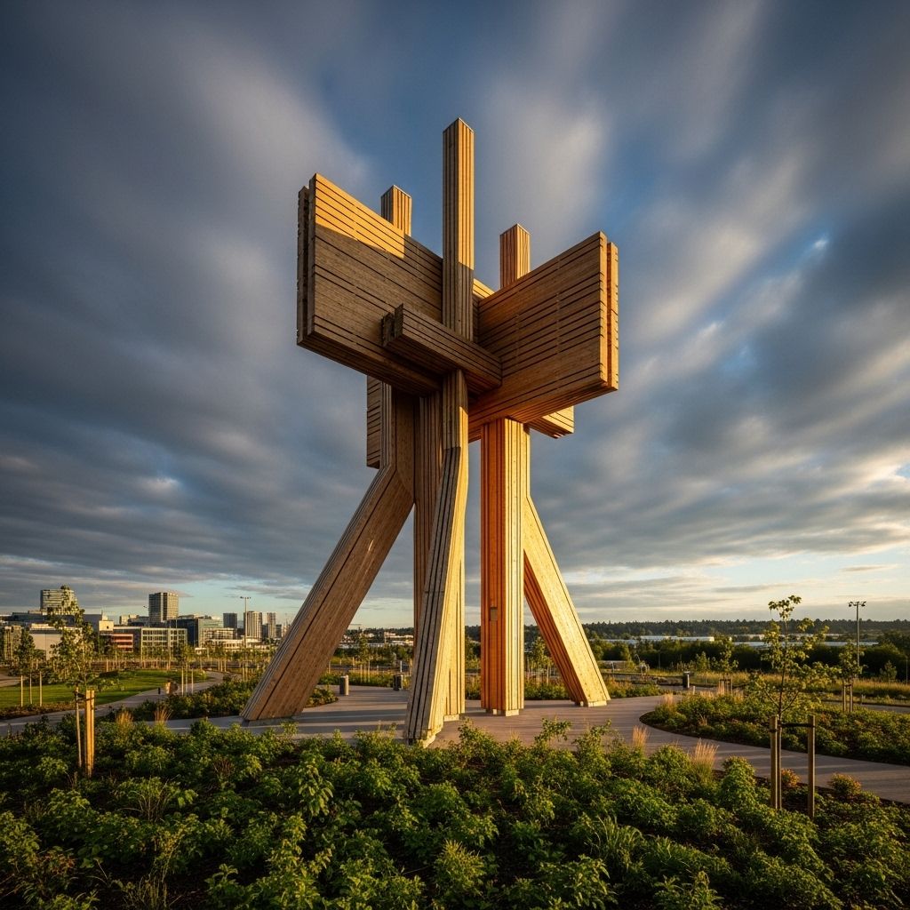 How Glasgow’s COP26 monuments showcase timber’s promise, low-carbon design, and the future of sustainable construction.