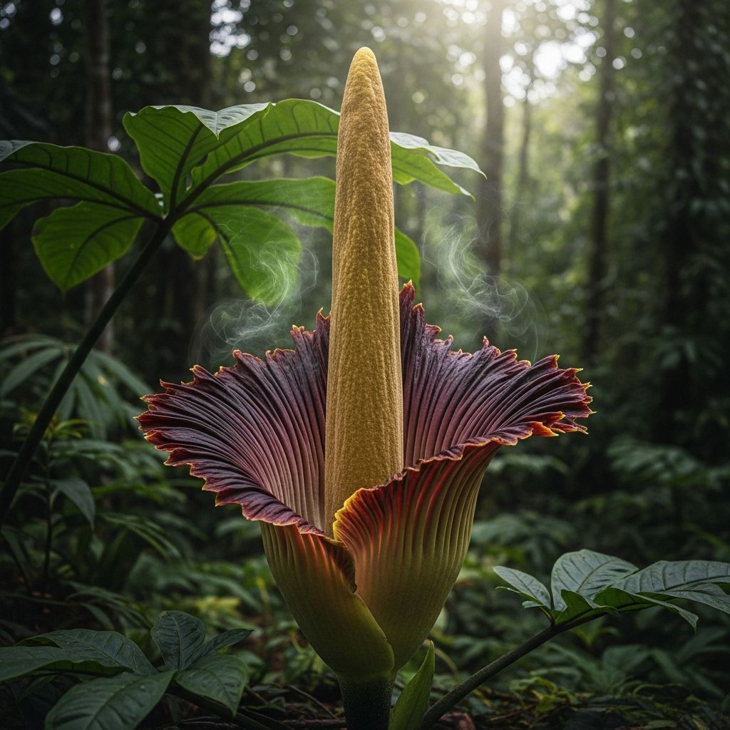 Unveiling the science, allure, and remarkable life cycle of the world’s most infamous, giant—and foul-smelling—flower.