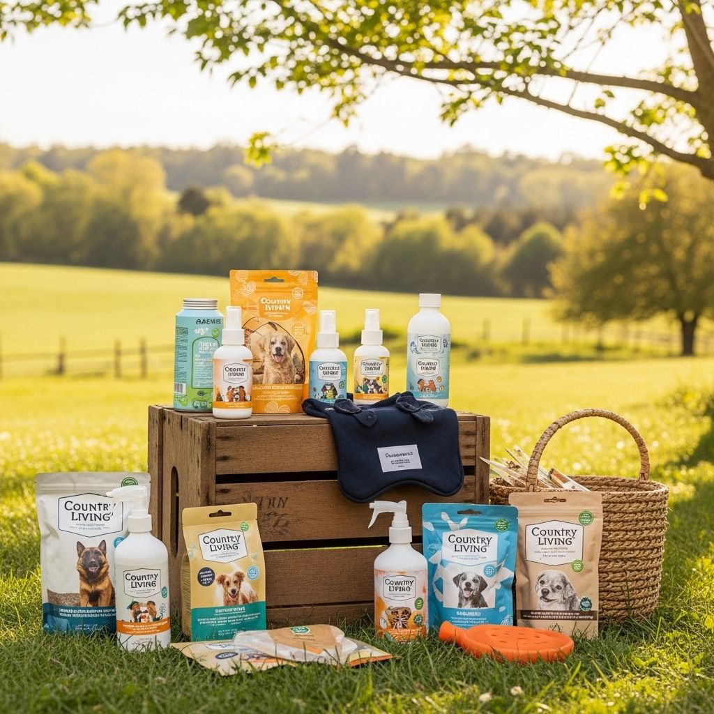 Discover Country Living’s ‘Life with Pets’ Collection: The Best in Eco-Friendly Pet Products Thoughtfully crafted essentials bring eco-friendly comfort and style to every companion’s daily routine.