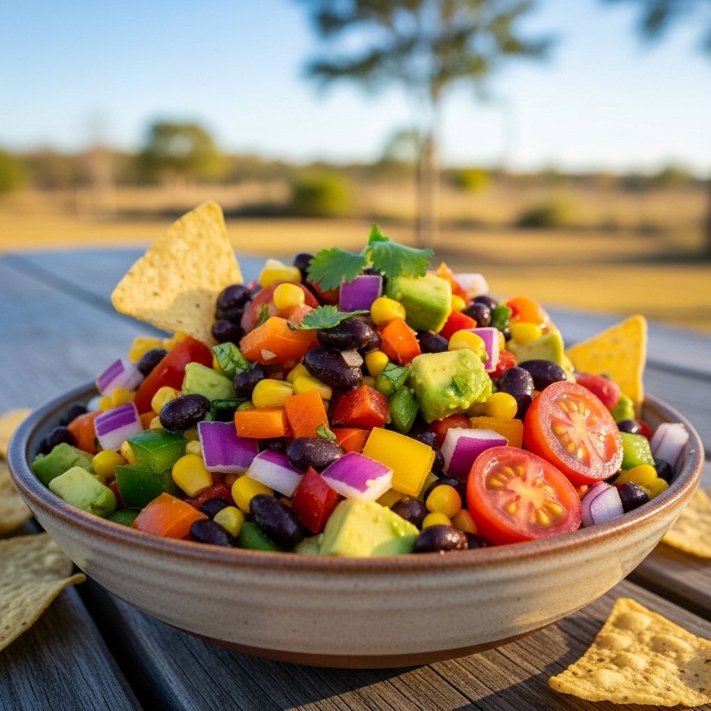 Discover cowboy caviar: a protein-packed, veggie-rich Southern dip perfect for parties, meal prep, and healthy snacking.