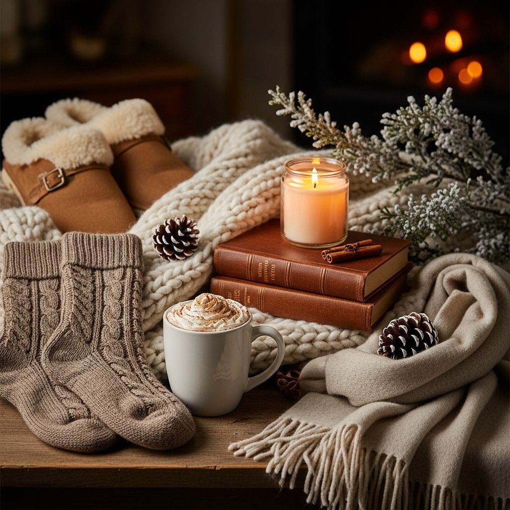 Discover the coziest winter products—fuzzy slippers, heated blankets, plush loungewear, and more—to keep you warm all season long.
