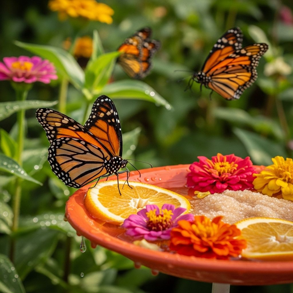 Help struggling monarch butterflies by transforming your produce scraps into nourishing feeders with these expert-approved recipes and feeding strategies.