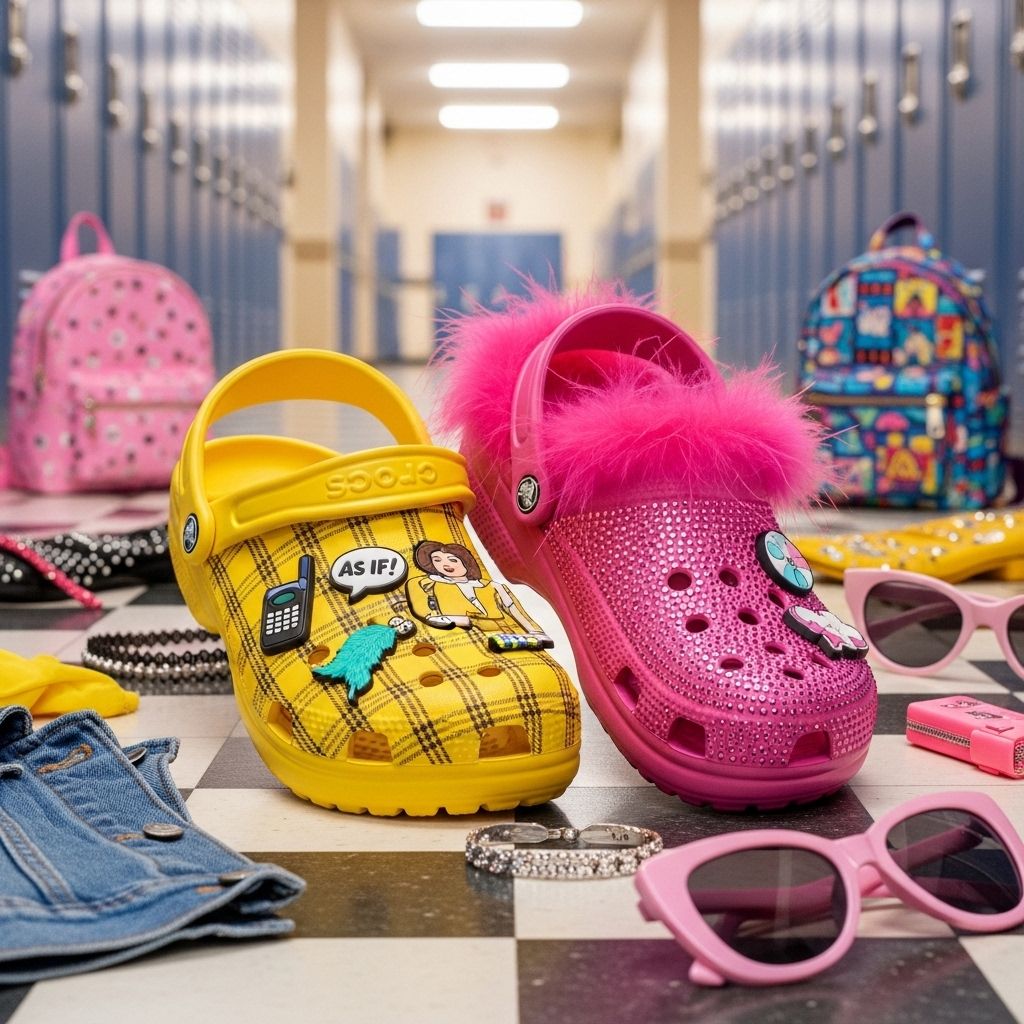 The Ultimate Crocs x Clueless Collab: ’90s Fashion Gets a Modern Remix Dive into the iconic Crocs x Clueless capsule at Zappos—where ’90s comedy classics inspire wearable, whimsical nostalgia.