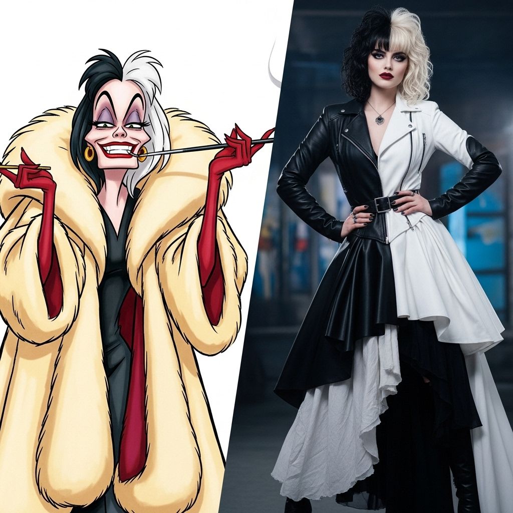 Discover iconic Cruella de Vil costume ideas, ranging from DIY classics to punk-inspired movie looks, for a truly show-stopping Halloween.