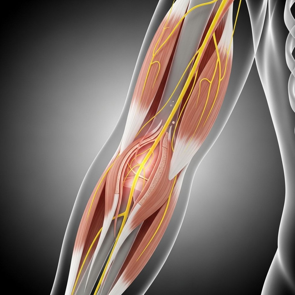 Explore cubital tunnel syndrome, its symptoms, causes, risk factors, diagnosis, and advanced treatment options for this common nerve disorder.