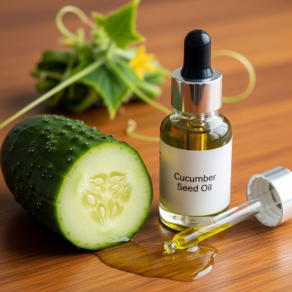 Cucumber Seed Oil for Hair: Benefits, Uses, and Expert Tips for Healthy Hair Unlock the secrets of cucumber seed oil for hair: discover its nourishing benefits, expert application tips, and ways to revitalize your scalp naturally.