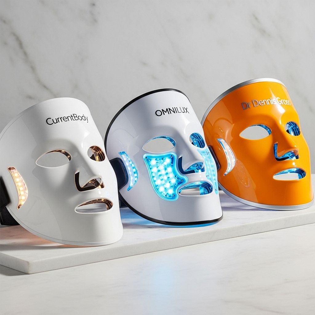Discover how each device soothes skin for effective home light therapy.
