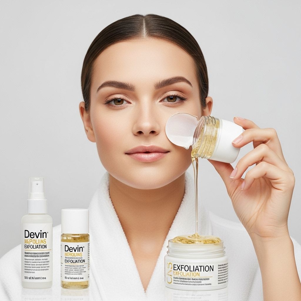 Custom Bi-Weekly Exfoliation Schedule: Harnessing AHA, BHA, and Enzyme Power for Optimal Skin Health Targeted treatments reveal glowing skin while maintaining your natural skin barrier.