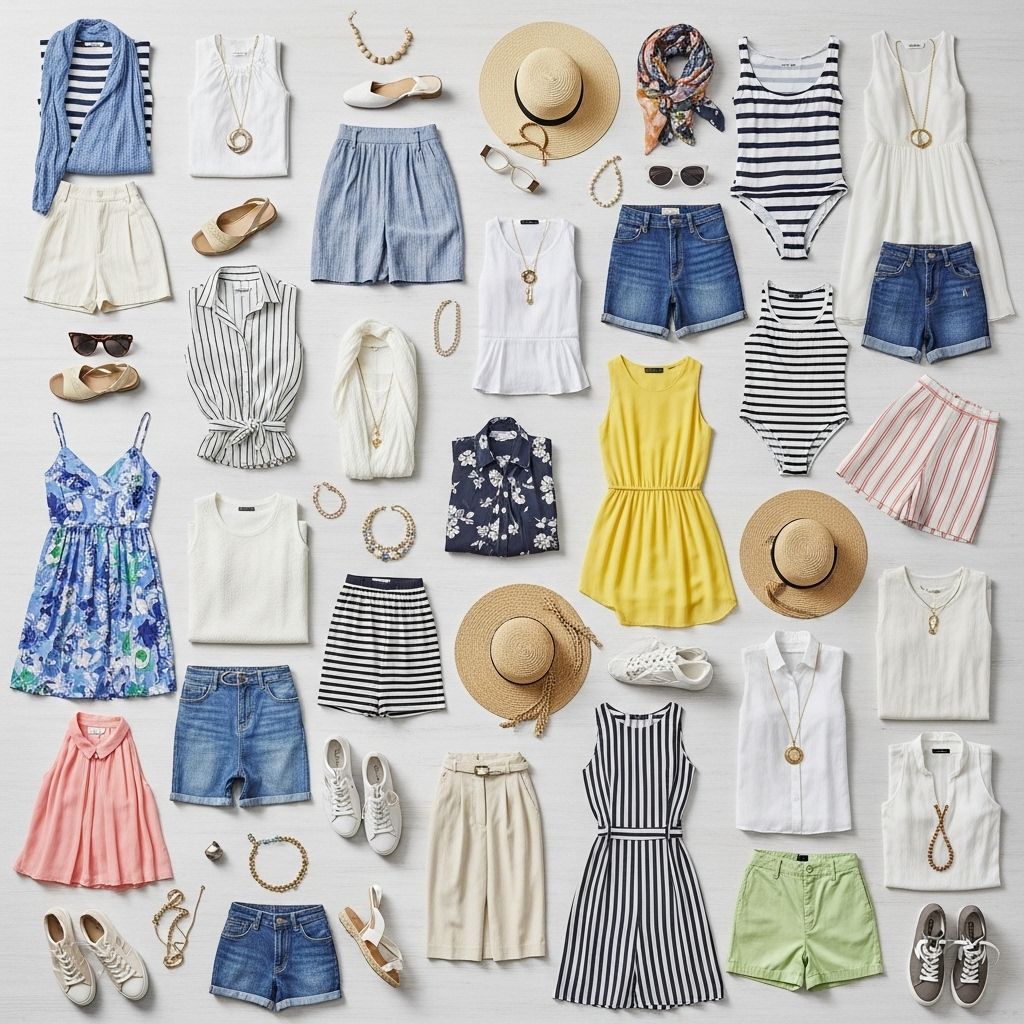 Discover 45 fashionable, comfortable, and versatile summer outfit ideas to suit every style, activity, and sunny-day occasion.