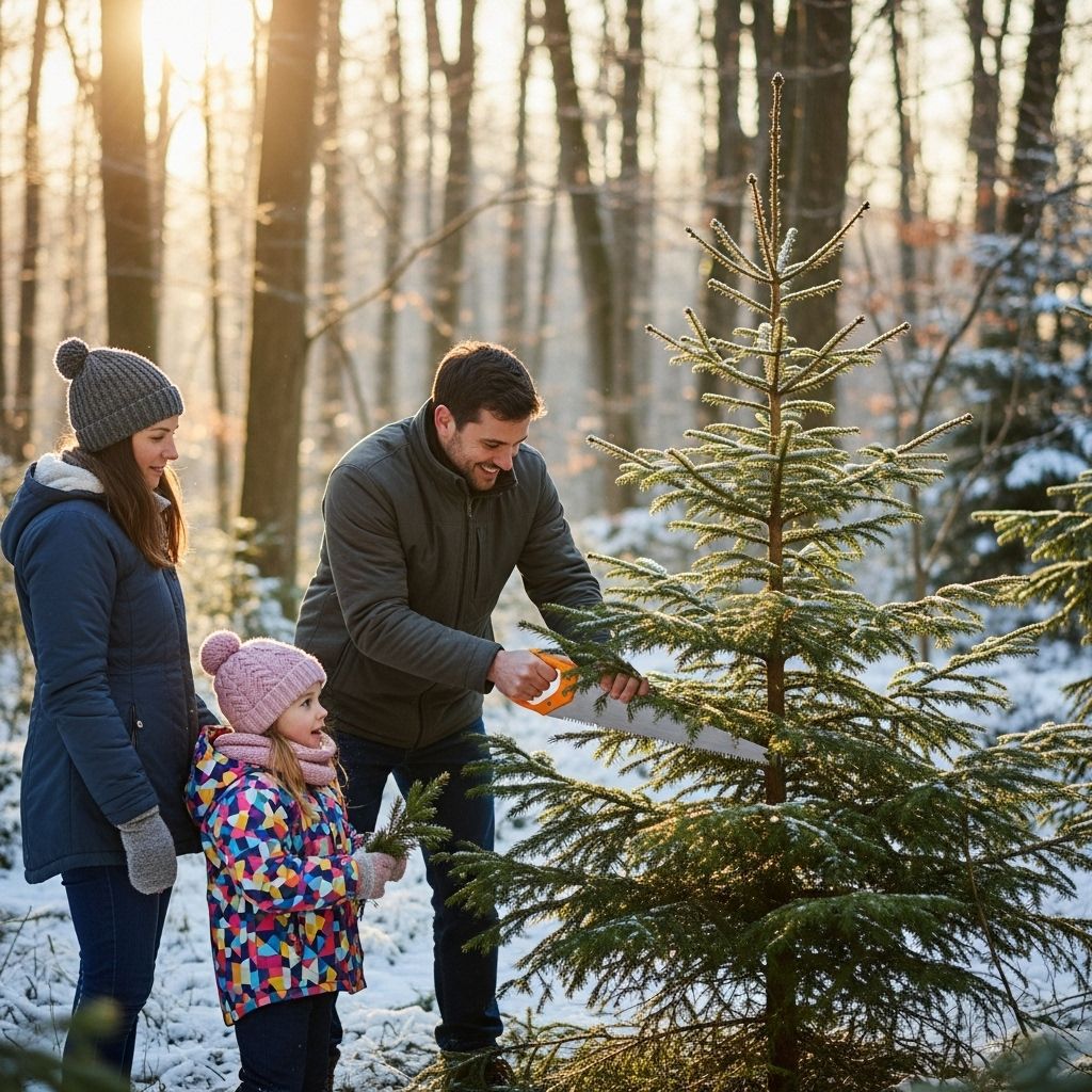 Rethinking Christmas trees: The sustainability, environmental impact, and ethics of cutting down your holiday centerpiece.