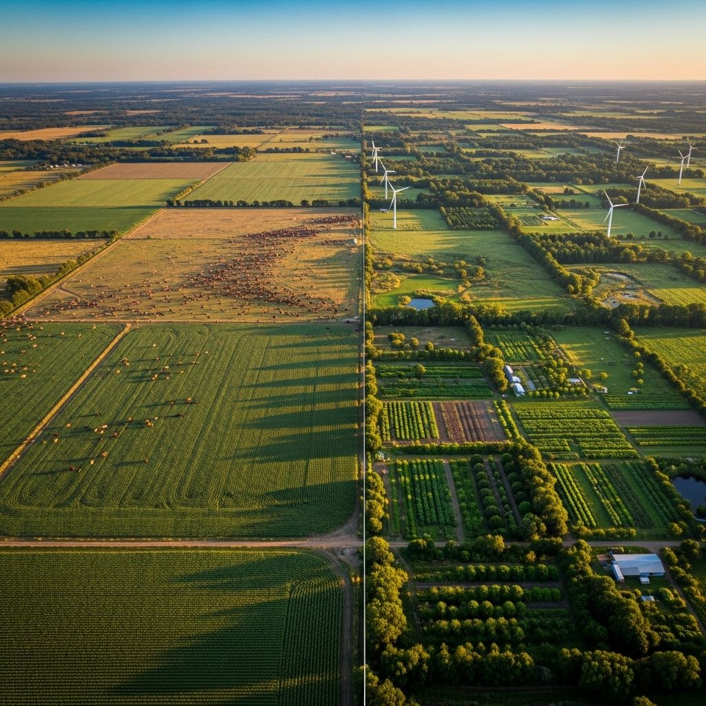 Understanding the dramatic effects of reducing beef consumption on land use, emissions, soil health, and biodiversity loss.