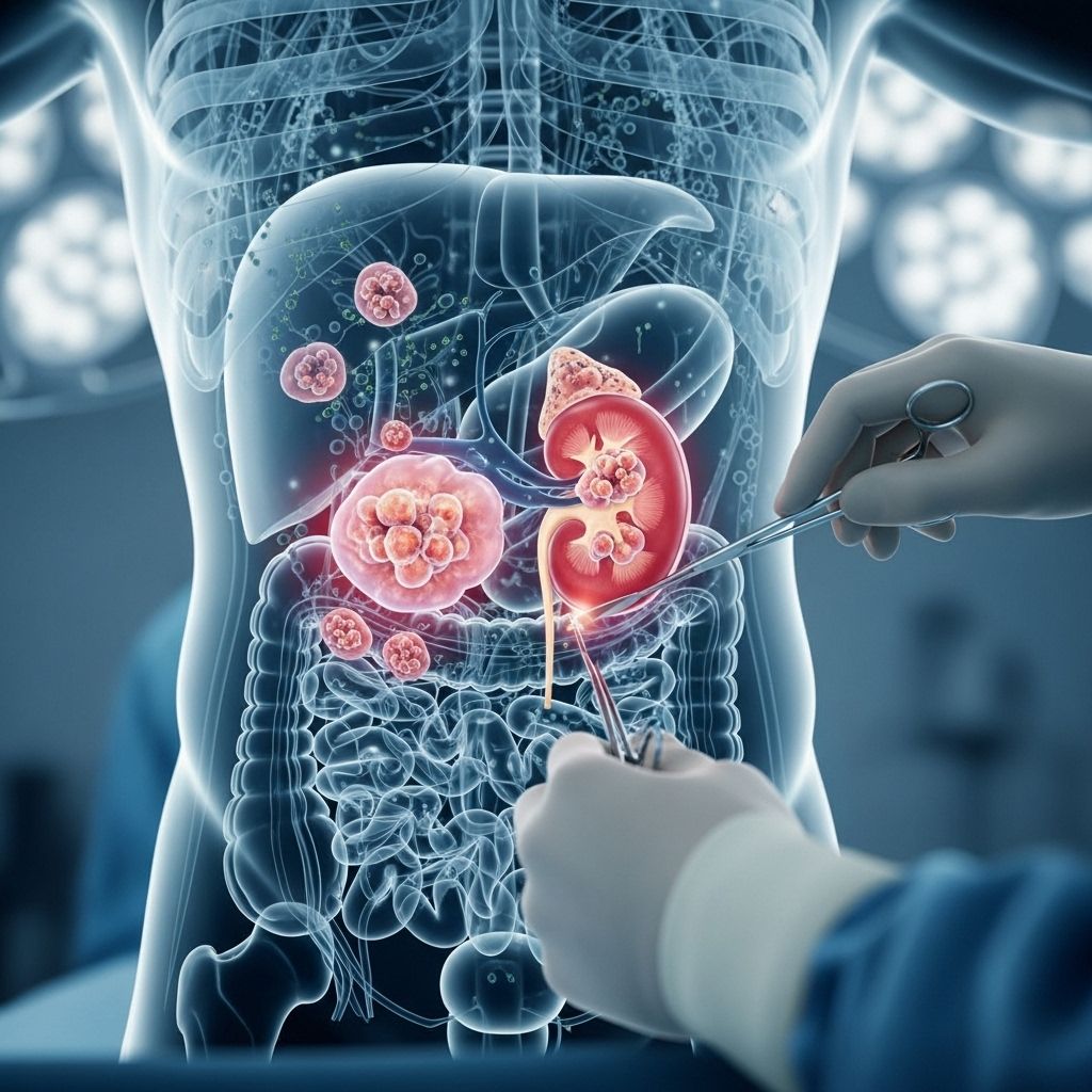 Learn about cytoreductive nephrectomy, a kidney cancer surgery aimed at reducing tumor burden and improving outcomes for metastatic cases.