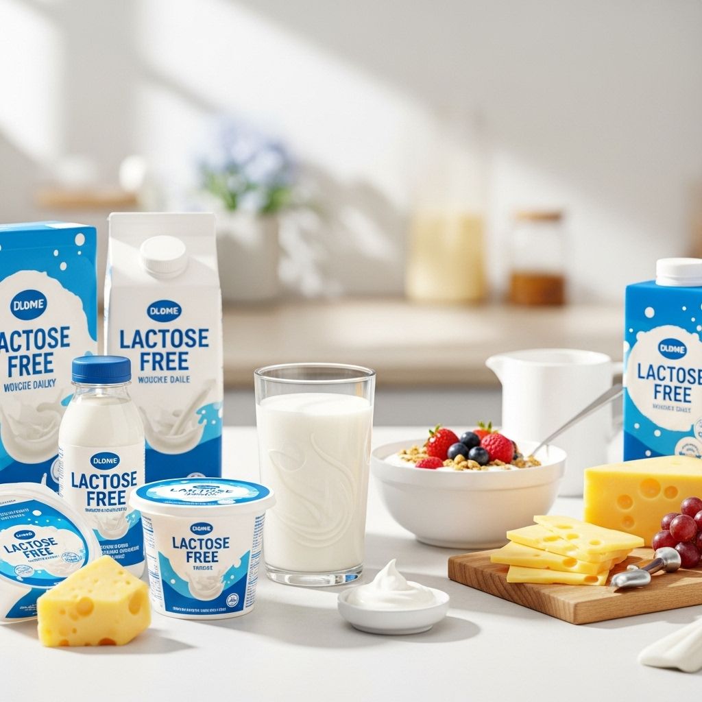 Explore the best lactose-free dairy and plant-based alternatives, plus tips for navigating dairy with sensitivity.