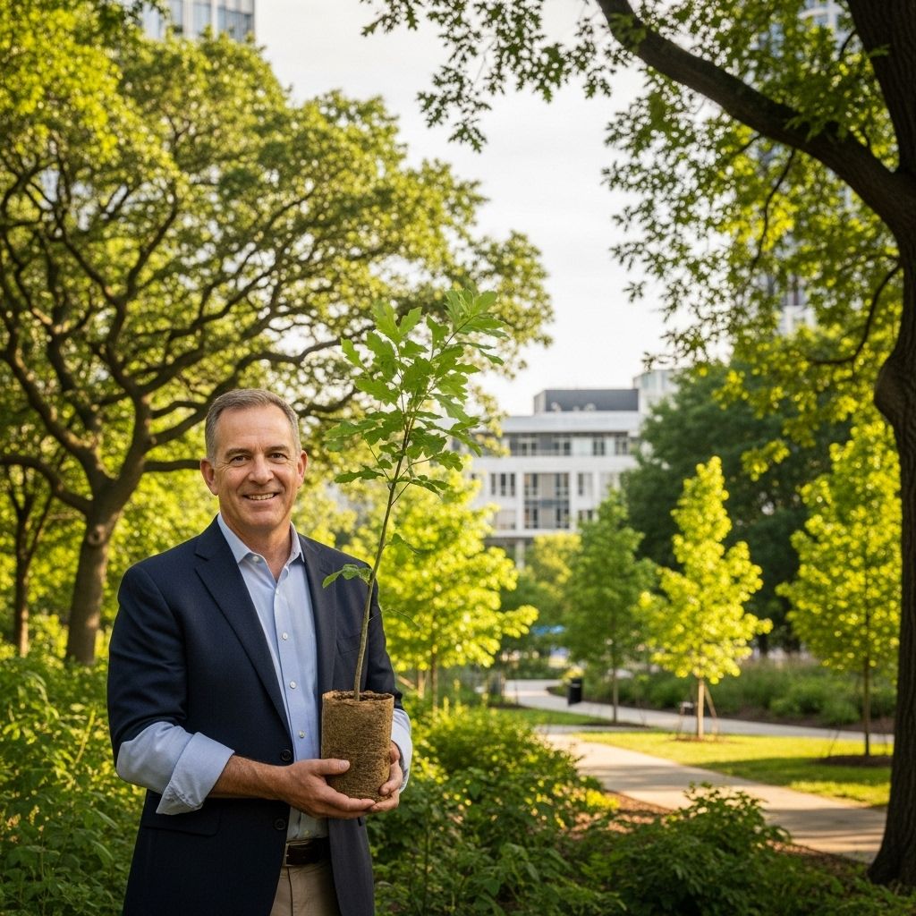 Explore Dan Lambe’s vision for urban forestry—how global collaboration, community advocacy, and innovative tree planting drive a sustainable future.