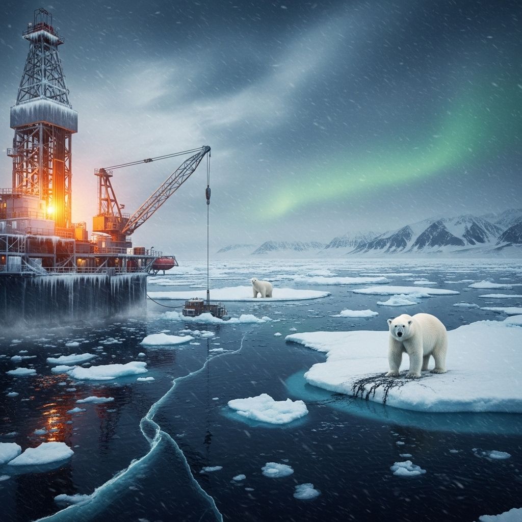 Oil drilling in the Arctic threatens fragile ecosystems, indigenous livelihoods, and accelerates global climate change.