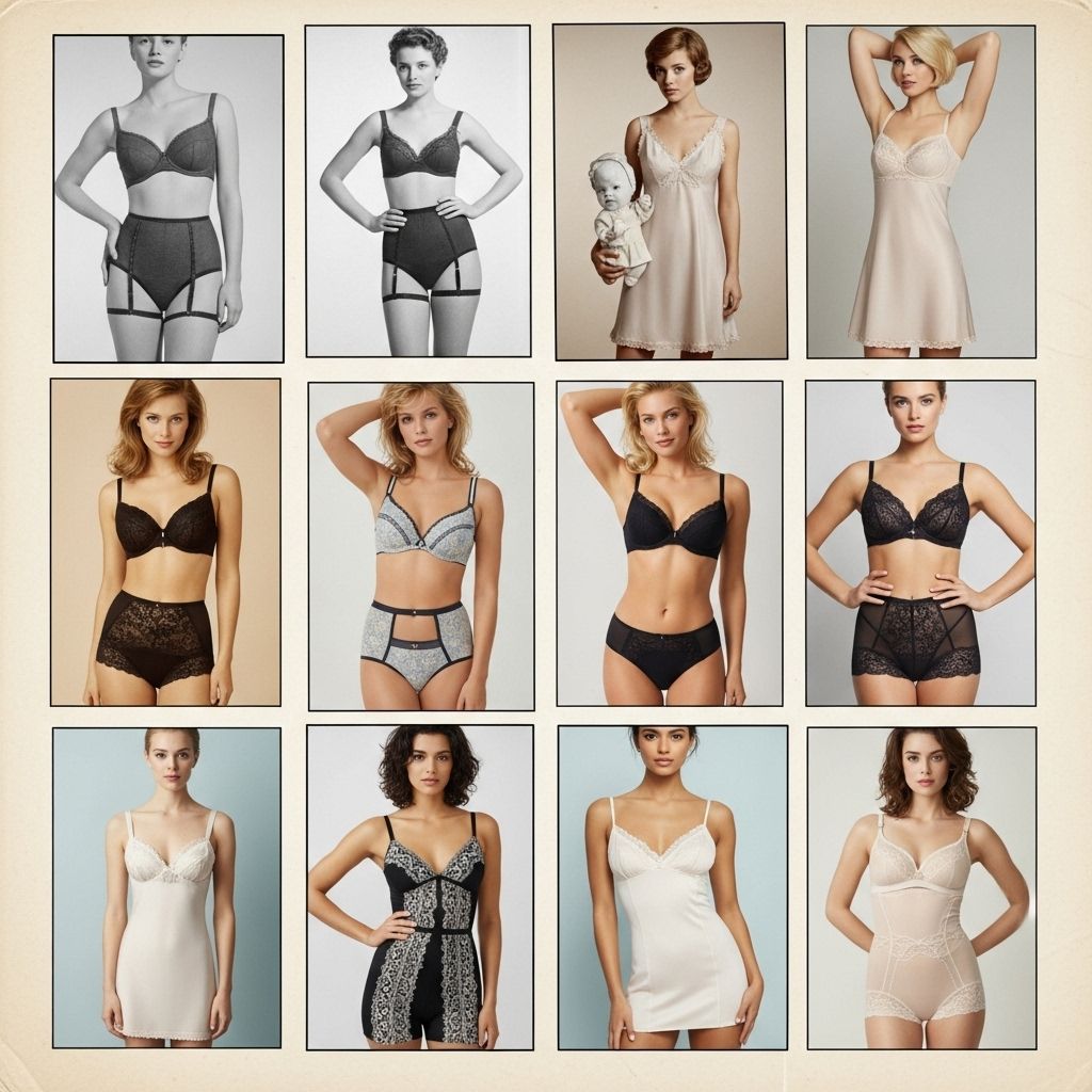 Step through history and discover the most daring lingerie styles ever featured in Cosmopolitan Magazine.