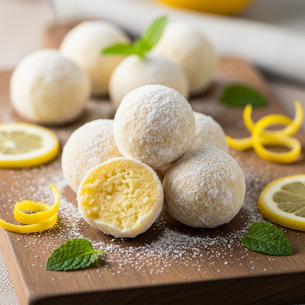 Delicious Lemon Truffles Brighten Your Day with These Zesty Desserts