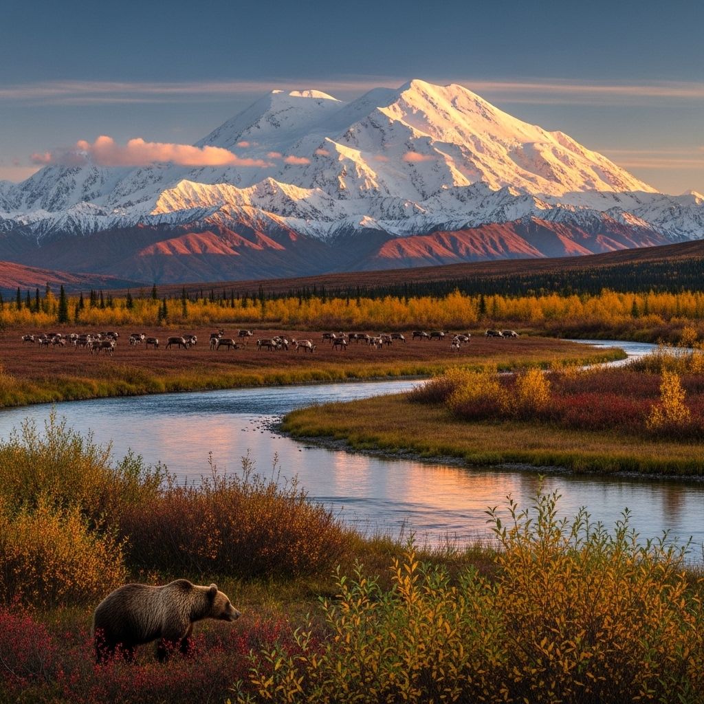 Discover the wilder side of Alaska with a journey into Denali National Park and Preserve, where peaks, wildlife, and untamed wilderness await.
