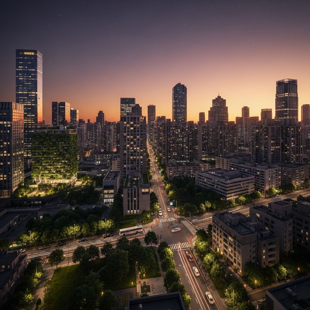 Rethinking urban sustainability: Tall and dense buildings alone don’t guarantee a greener future—function and location matter.