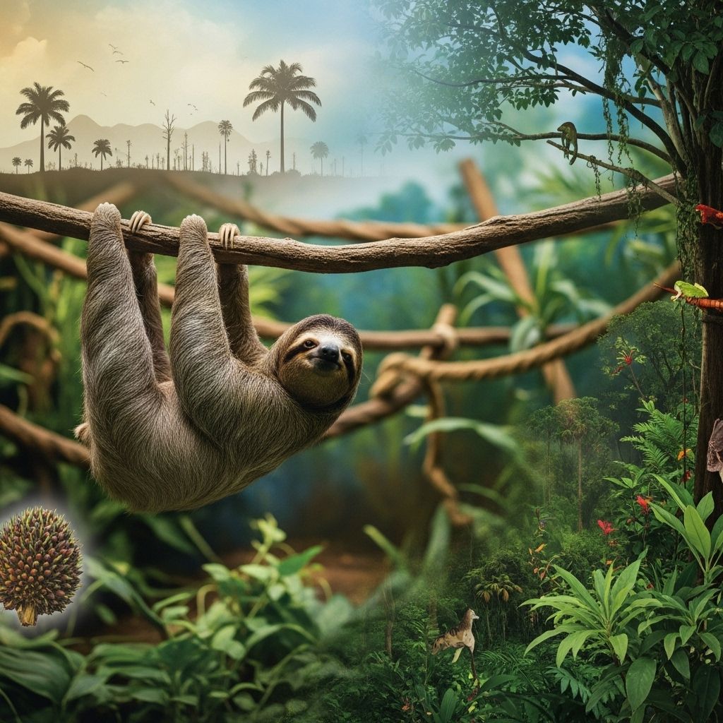 Denver Zoo’s Sloth Exhibit teaches visitors vital lessons about palm oil, sloth conservation, and ethical consumer choices.