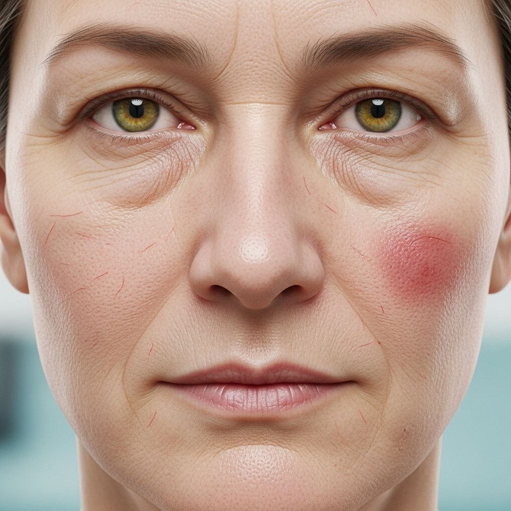 Diabetes Microangiopathy: Facial Skin Appearance, Pathophysiology, and Clinical Implications Subtle changes like facial flushing and telangiectasia can reveal hidden vascular damage.