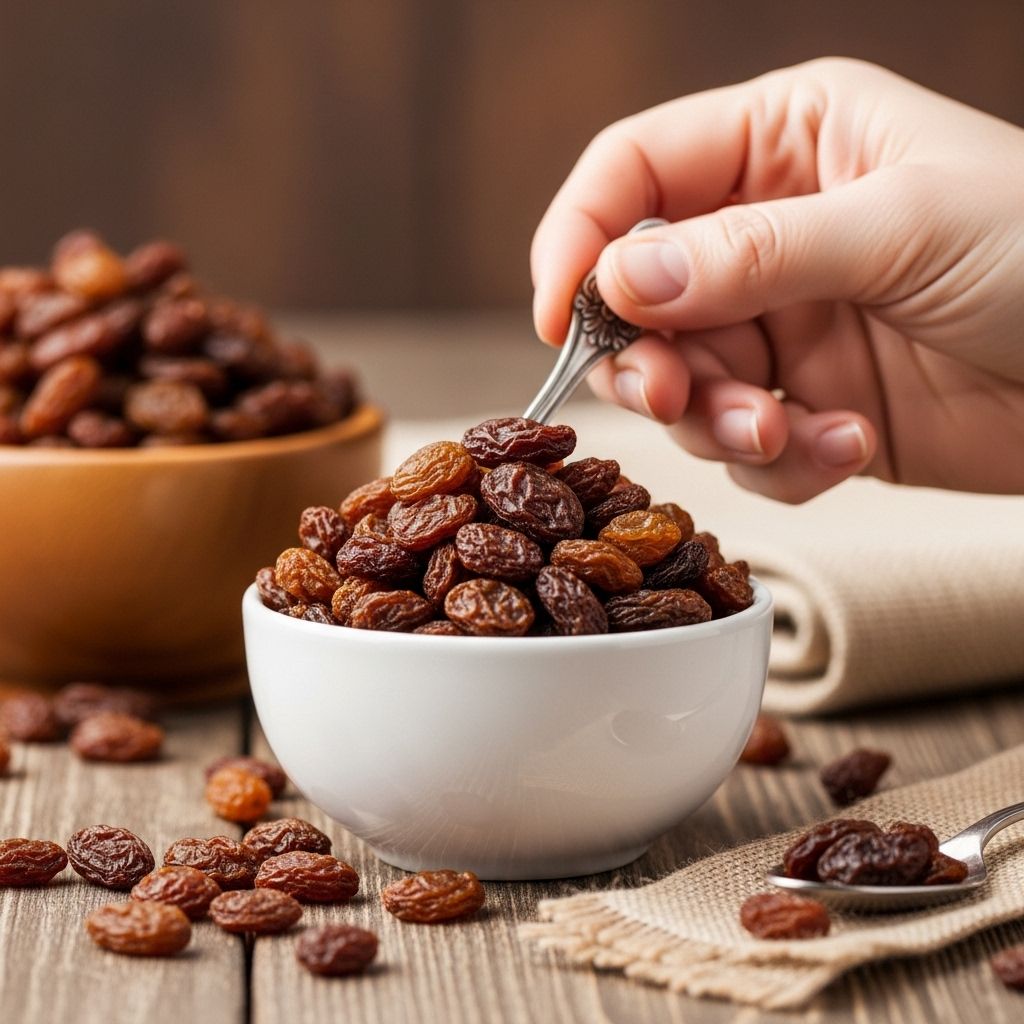 Get the facts on how raisins affect blood sugar, their nutritional value, and smart eating tips for people with diabetes.