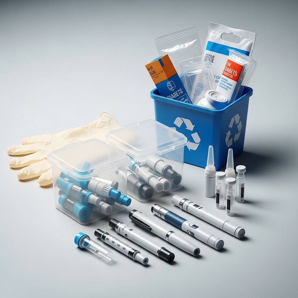 Learn how to safely dispose, recycle, or donate diabetes supplies, and understand rules for sharps, e-waste, unused, and expired products.