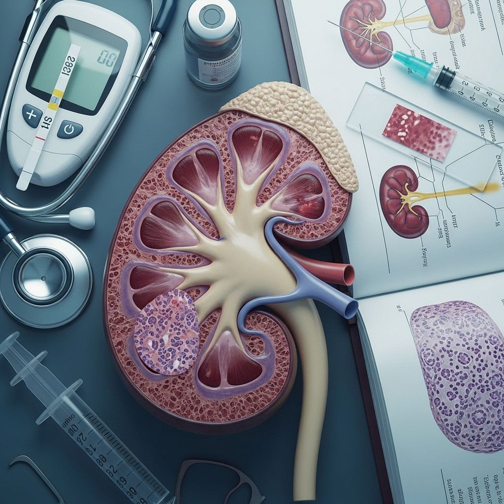 Understand the signs, causes, diagnosis, and management strategies for diabetic nephropathy, a leading complication of diabetes.