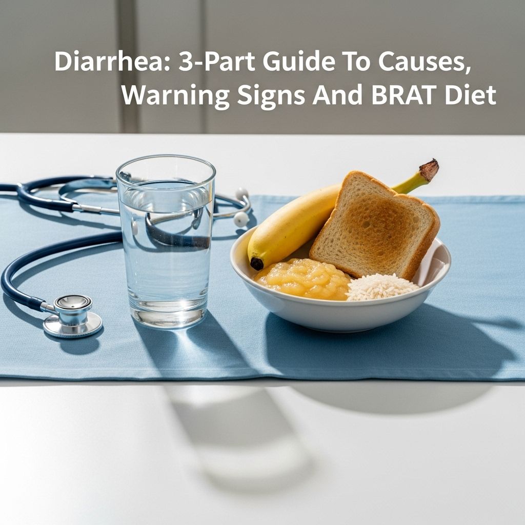 Diarrhea: Understanding Causes, Warning Signs, and the BRAT Diet for Safe Recovery Practical advice on spotting serious symptoms and using gentle diet support for relief.