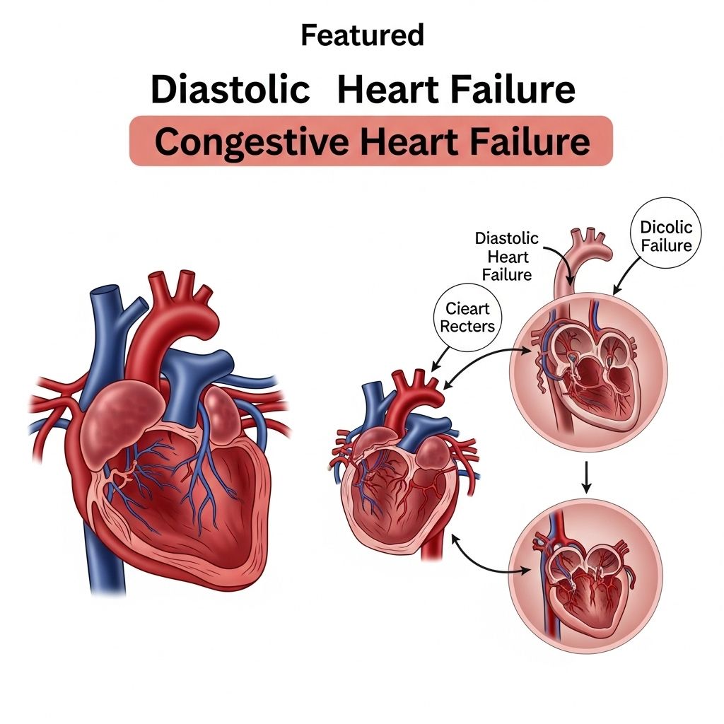 Understand how diastolic and congestive heart failure differ, what their symptoms are, and what you can do to manage these serious heart conditions.