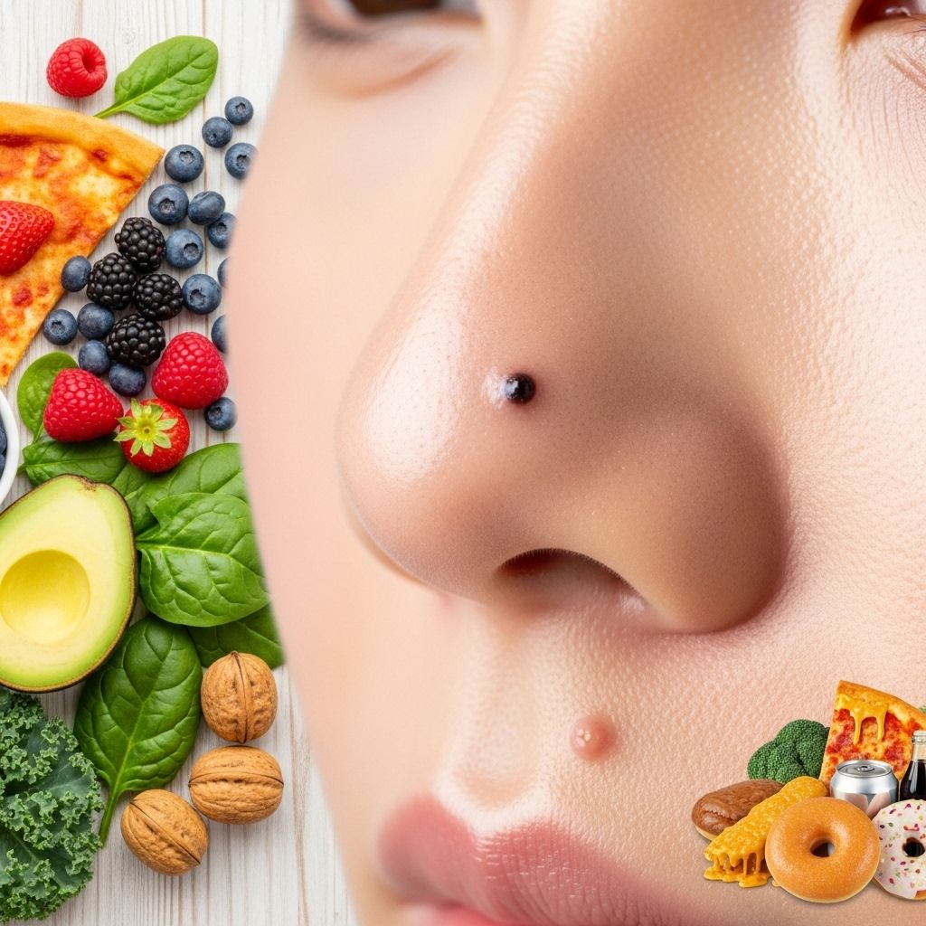 Smart food swaps can curb clogged pores and encourage clearer, healthier skin.