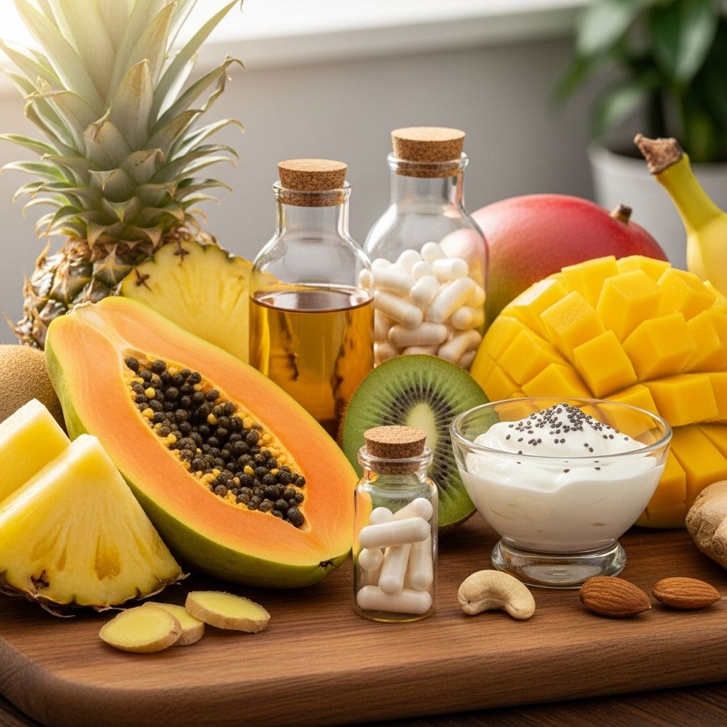 Digestive Enzymes and Supplements: Benefits, Uses, and Considerations Explore how digestive enzymes function, the role of supplements, who may benefit, potential side effects, and guidance for safe usage.