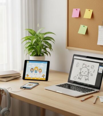 Organized screens pave the way for safe, focused learning and mindful family routines.