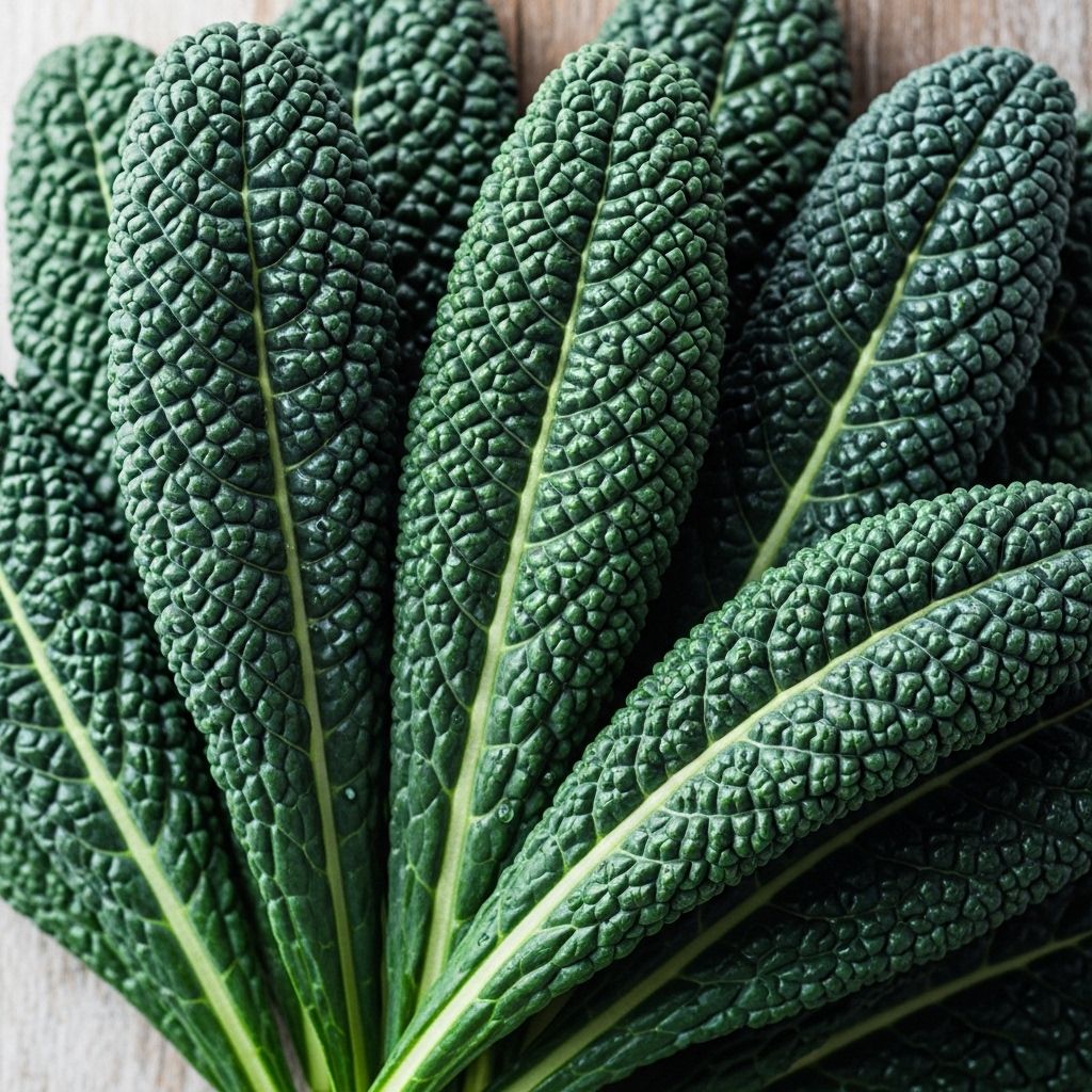 Dinosaur Kale (Lacinato Kale): Unlocking Its Benefits, Uses, and Taste Discover the nutritional powerhouse of Dinosaur Kale