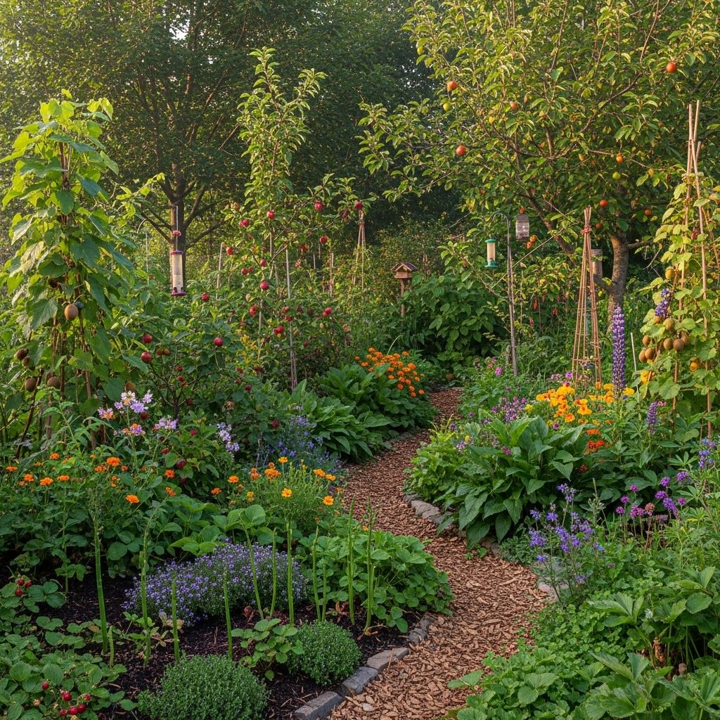 An in-depth look at the wonders, evolution, and practical lessons of a thriving five-year-old forest garden.