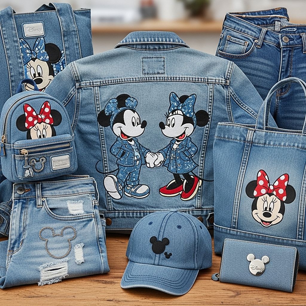 Discover how Disney and top designers brought Mickey, Minnie, and classic denim together in wearable, collectible style.