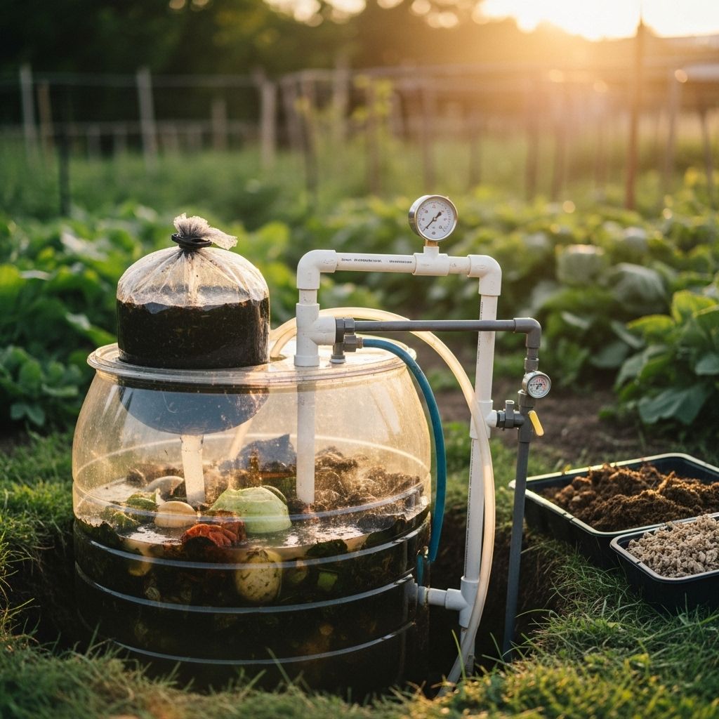 Learn how to produce renewable biogas at home and build your own anaerobic digester with simple materials and step-by-step guidance.