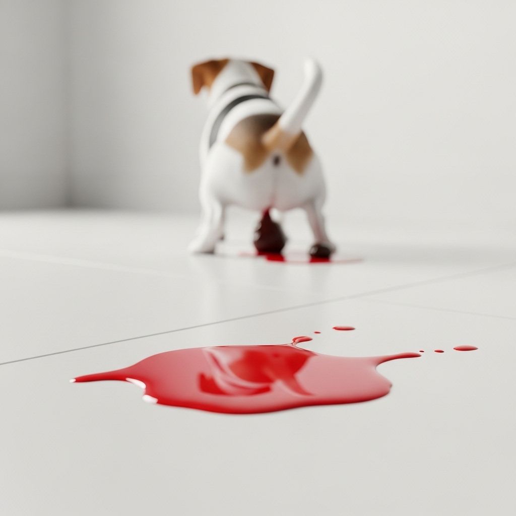 Learn why dogs pass blood in their stool, the common causes, effective treatments, and when to call your veterinarian.